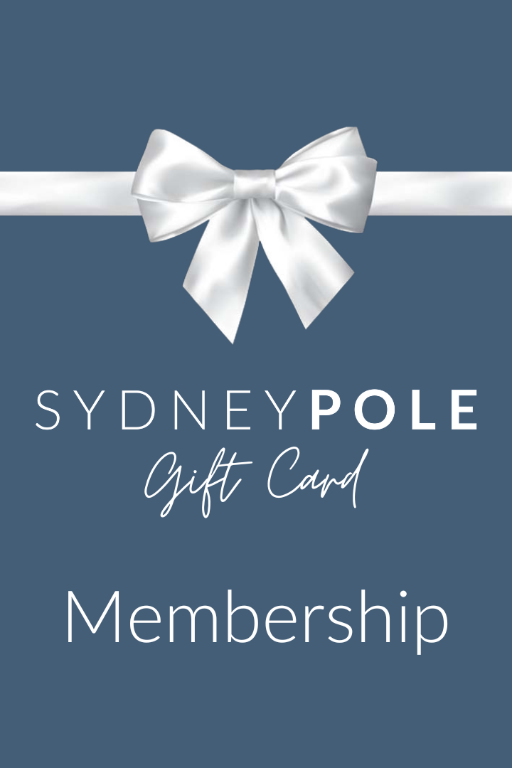 Sydney Pole Membership Gift Card Sydney Pole Store